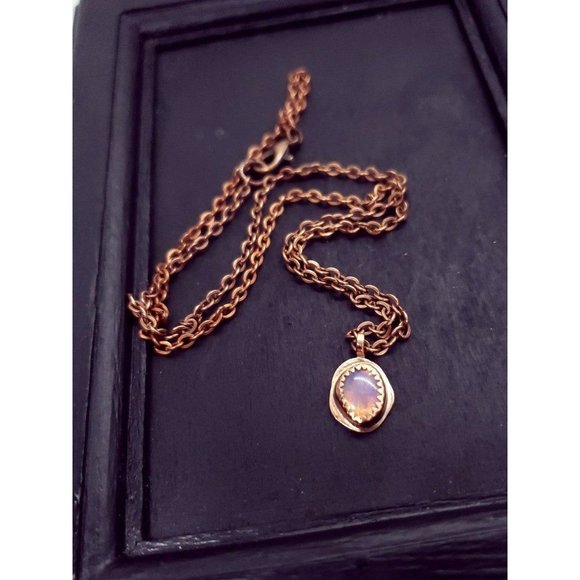 Australian opal crystal necklace copper - Picture 11 of 12